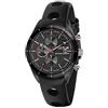 Sector No Limits Orologio da uomo, Collezione 770, movimento al quarzo, cronografo, in acciaio e PVD nero e pelle naturale - R3271616002