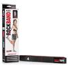 RockTape Rockband Flex - Resistenza Media (8.2-10kg) - Fascia in Cotone/Nylon con Guida per Forza, Riabilitazione e Flessibilità - Lavabile, Durevole e Senza Lattice, Nera