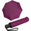Knirps Ombrello tascabile A.200 Medium Duomatic - compatto e resistente alle tempeste - testato in galleria, Enjoy Strawberry, taglia unica