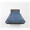 osama home GUZZINI Classic - Completo Letto Singolo con Lenzuola Letto Cotone Percalle 160x280 + 1 Lenzuolo con Angoli Coprimaterasso Sotto 90x200 per Materasso Alto 30cm + 1 Federa Cuscino 50x80