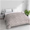 Italian Bed Linen Trapunta Invernale Matrimoniale 250x245 cm, Doubleface, Microfibra, Made in Italy - Piumone Imbottitura 200gr Sketch