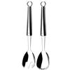 Lagostina I Cucinieri Set Posate Insalata, Acciaio Inox 18/10, 26 cm