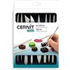 Cernit Plastic 8 Chisels Tool Kit, Creme
