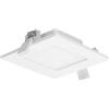 Adviti AKMAN LED 18W Faretto Led da incasso quadrato 1300lm 4000K Bianco