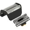 vhbw Set pezzi di ricambio lamine sostituisce Braun 30B, 30B Mul per rasoio elettrico, lamina + blocco lame, colore nero