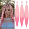 YDDM Capelli Per Treccine Africane Ombre/Sfumato Extension Treccine Texture Yaki Easy Install per Principianti 32 Pollici 3 Pezzi Capelli Leggeri e Naturali per Box Braids, Twist e Crochet
