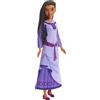 Mattel Disney Wish - Asha di Rosas Cantante, bambola con abito rimovibile e personaggio di Star incluso, canta la canzone del film Wish in italiano, giocattolo per bambini, 3+ anni, HXP69