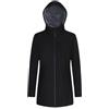 Geox W Spherica Parka 1 Giacca, Nero, 42 Donna