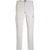 JACK & JONES Jpstace Jjayden Linen Cargo Bex Pantaloni, White Pepper, 31 W/32 L Uomo