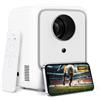 Heyup 【Auto Keystone】Proiettore 4K Supporta, 2024 Heyup 10000L Videoproiettore 1080P Nativo 5G WiFi and Bluetooth, Mini Proiettore Portatile Home Cinema per Phone/iOS/Android/TV Stick/HDMI/USB, Bianca