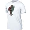 Nike Men's Top Fpf M Nk Crest Tee, White, FV8586-100, L