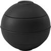 Villeroy & Boch - La petite Boule black, set di stoviglie in porcellana, set di ciotole, 5 pezzi Set da portata, Ø 14 cm, lavabile in lavastoviglie, utilizzabile nel microonde, nero