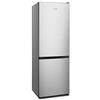 Hisense RB372N4AC2 Frigorifero Combinato A Libera Installazione, Total No Frost Con Ventilazione Multiflow, Inox Look, Altezza 179 Cm, Capacità Netta 287 L