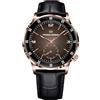 SUZAKU Pagrne Design Automatico Orologio da Uomo con Grande Quadrante, Vetro Zaffiro Sintetico, Meccanico in Pelle, 100 Metri Impermeabile