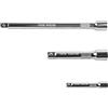 YEBOCIYO 3pcs Prolunghe per Cricchetto 1/2'' Estensioni a bussola Set di Chiavi a Tubo Acciaio al Cromo Vanadio Chiavi a Bussola Estensione Punta Adattatore Prolunga Riparazione Auto 75/125/250MM