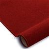 rugsx Tappeto monocolore Eton per qualsiasi stanza, soggiorno, camera da letto, stanza dei bambini, tappeti, rosso, misure differenti, 400x400 cm