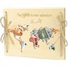 LOVLEY Biglietto Auguri Matrimonio in Legno | Porta Soldi Matrimonio | Regalo Anniversario Matrimonio | Biglietto Di Compleanno | Busta Auguri di Nozze (Mappa)