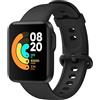 Xiaomi Mi Watch Lite, Smartwatch Black Touch Screen Da 1,4 Pollici, 5 Atm Resistente All'Acqua, Nero, â€Ž4.1 X 3.5 X 1.1 Cm, 35 Grammi