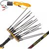 Lisam Swing 36V - Abbacchiatore Elettrico a batteria - Con 8 + 8 denti in carbonio - Asta Telescopica