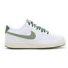 NIKE Court Vision Low Sneaker - Uomo - White Oil Green