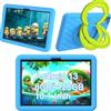 HEMUYT Tablet Bambini 10,1 Pollici, Tablet Android 13 con Wifi, 8GB RAM+128GB ROM, Tablet per Bambini con Batteria 6000mAh, Custodia Antiurto EVA, Controllo Parentale, Doppia Fotocamera (Blu)