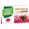 ANGELINI (A.C.R.A.F.) SPA Tantum Verde Natura Propoli+c Con Zinco E Vitamina C 15 Pastiglie Gommose Gusto Frutti Di Bosco