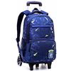 Flyself Zaino Carrello Zaini Scuola per Bambini, Ragazze Ragazzi Zaino Trolley Scuola Elementare Multifunzione Carrello con Ruote Studenti Daypacks per Viaggi