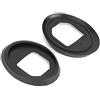 Tbest Guarnizioni Aeree per Vauxhall Vector C Vauxhall Astra H Guarnizione Aerea in Gomma per Antenne di Ricambio 2 Pezzi Guarnizione per Antenna Sul Tetto Guarnizione per Antenna in
