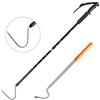 V-CHEETONG Snake Hook Professional Reptile Grabber Rattle Snake Catcher, Acciaio Inossidabile e Strumento di Fissaggio in Lega di Alluminio, 3 sezioni telescopiche (135cm / 53 inch)