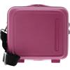 Mandarina Duck LOGODUCK + Beauty Case, Rosso viola., Beauty case rigido in policarbonato