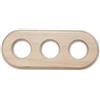 Fontini 31-803-00-2 - Cornice legno faggio 3 elemento coloniale naturale pack