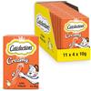 Catisfactions, Snack Cremoso Liquido per Gatto, con irresistibile Pollo, 11 Confezioni da 40 g