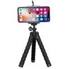 SCRUBY Treppiede flessibile per 8 7 5 nero 4K Sjcam Dslr con supporto per telefono tablet (nero)