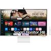 Samsung Monitor led 32 Samsung S32DM801UU Ultra HD/4ms/classe G/Bianco [LS32DM801UUXEN]