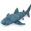 lilizzhoumax Peluche Squalo Balena 50cm/20",Simulazione Animale Simpatico Giocattolo Peluche Squalo Balena, Morbido Squalo Balena Animali acquatici, Regalo per Bambini e Amici