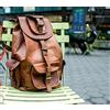 PARRYS LEATHER WORLD Zaino Vintage In Vera Pelle Per Viaggio Rucksack Laptop Campagna Borsa Unisex