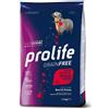 Prolife grain free adult sensitive manzo e patate medium large 2,5kg