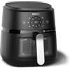 Philips Friggitrice ad Aria Airfryer Capacità 4.2 Litri Potenza 1500 Watt Multifunzione 13 in 1 con Timer colore Nero / Argento - NA221/00