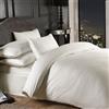 Emma Barclay Grovesnor Strisce satinate Cotone Angoli - 1000 Fili, Poliestere-Cotone, King Size, Extra Profondo, Crema