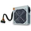 VULTECH ALIMENTATORE PC 600W 600 WATT CASE DESKTOP ATX VULTECH 12CM 24 PIN 3 SATA