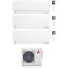 Mitsubishi CONDIZIONATORE MITSUBISHI TRIAL SPLIT MSZ-AY 5000+12000+12000 BTU WIFI INVERTER MXZ-3F54VF4 A+++
