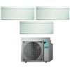 Daikin Climatizzatore Condizionatore Trial 7+9+9 Daikin Bluevolution Stylish White 7000+9000+9000 Btu Con 3mxm52n Gas R-32 Wi Fi