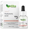 Elikafoods Siero viso PREMIUM con Acido Ialuronico Puro | Riduce le Rughe, Idrata e Leviga in Profondità | Pelle Radiosa e Giovane | Siero Acido Ialuronico 100% BIO | 30 ml | Koko - Elika Foods