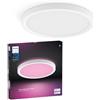 Philips Hue Plafoniera LED Tento White&Color Ambiance 30 cm WH IP20 cct da bianco caldo a bianco freddo con regolazione di temperatura, 2200 lumen PHILIPS HUE