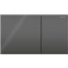 Geberit Placca Geberit Sigma70 Square Vetro Nero Doppio Tasto | 115.622.SJ.1 Vetro Nero