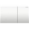 Geberit Placca Geberit Sigma70 Square Acciaio Spazzolato Doppio Tasto | 115.622.FW.1 Acciaio Spazzolato