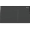 Geberit Placca Geberit Sigma70 Square Nero Opaco Doppio Tasto | 115.622.14.1 Nero Opaco