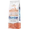 Monge superpremium all breeds Puppy&Junior monoproteico salmone e riso KG 12