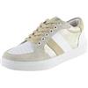 THE DIVINE FACTORY Udara, Scarpe da Ginnastica Donna, Beige, 40 EU