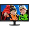 Philips Monitors Philips Monitor 223V5LHSB2 Monitor LCD-TFT per PC Desktop 21,5 LED, Full HD, 1920 x 1080, 5 ms, HDMI, VGA, Attacco VESA, Nero